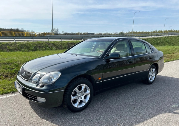 Lexus GS cena 42900 przebieg: 238000, rok produkcji 2001 z Babimost małe 704